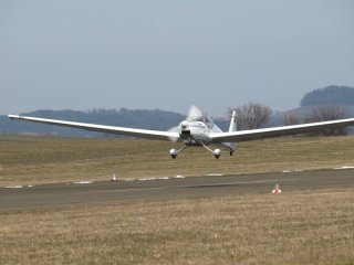 Take Off um 15:42 Uhr